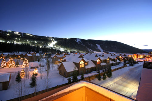 Keystone, Colorado at night